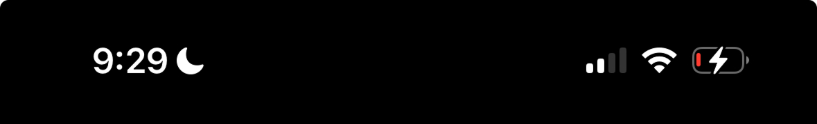 iPhone Status Bar